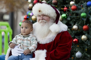 Santa at Kissimmee Festival of Lights