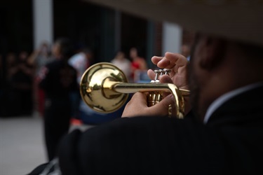 Hispanic Heritage Month Reception musician