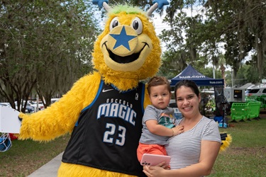 This is a photo of people attending the 2024 Kissimmee Juneteenth Festival.