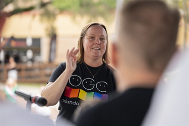 Performer at Pridefest Kissimmee