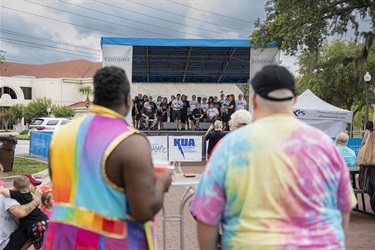 Attendees at Pridefest Kissimmee