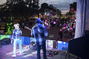 Band performing at Taste of Kissimmee