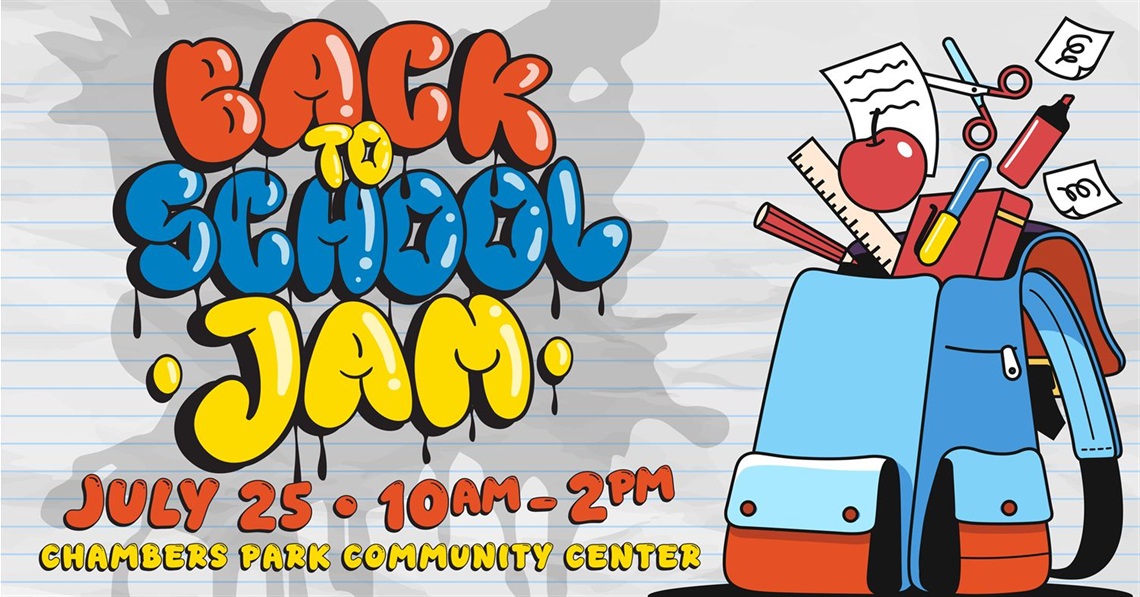Back to School Jam Event Banner 2026