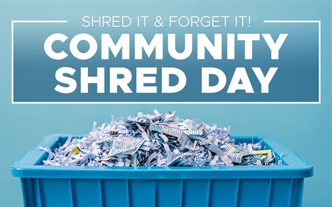 Community Shred Day Digital Graphic