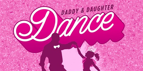 Daddy Daughter Dance event digital banner