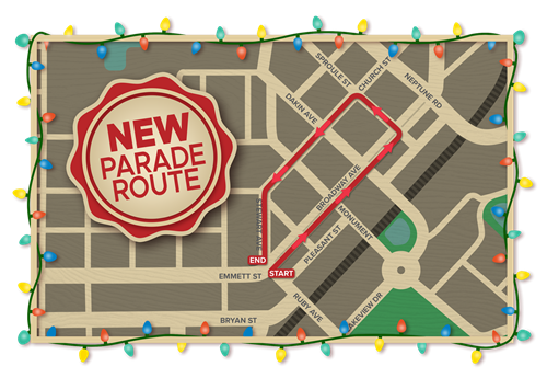 Festival of Lights - Parade Route
