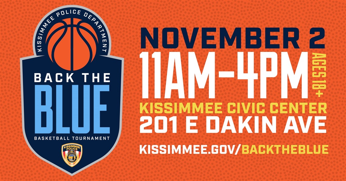 Kissimmee Police Back the Blue Basketball Tournament