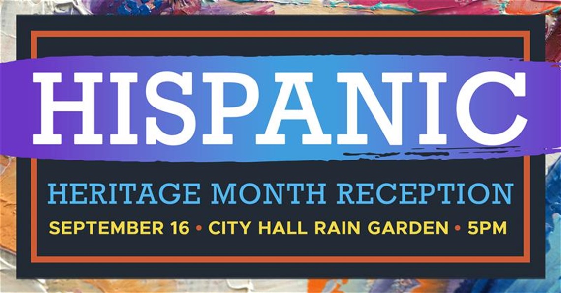 Hispanic Heritage Month Reception Digital Banner - 2025