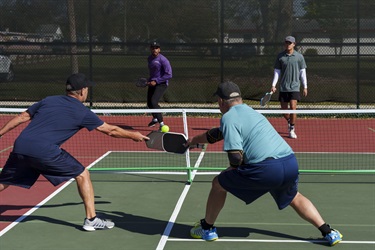 Pickleball Tournament February 2025 participants 