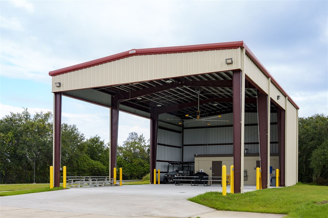 KFD Training Fire Pavilion