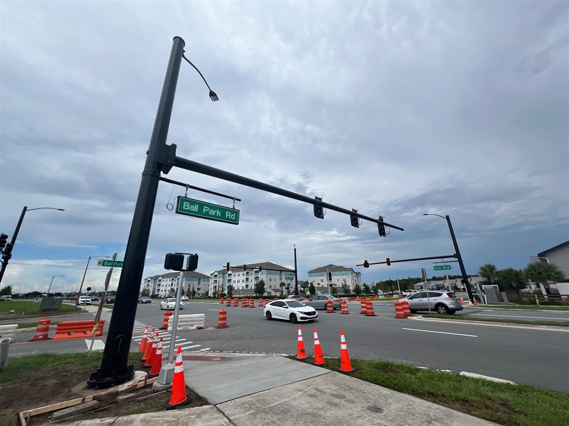 Project Update - Ballpark Road and Dyer Blvd Traffic Signal